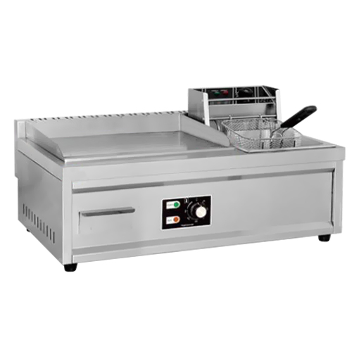 Жарочная поверхность с фритюрницей Hopert PRO-EG-810-1 — купить в Тепловое оборудование Hopert