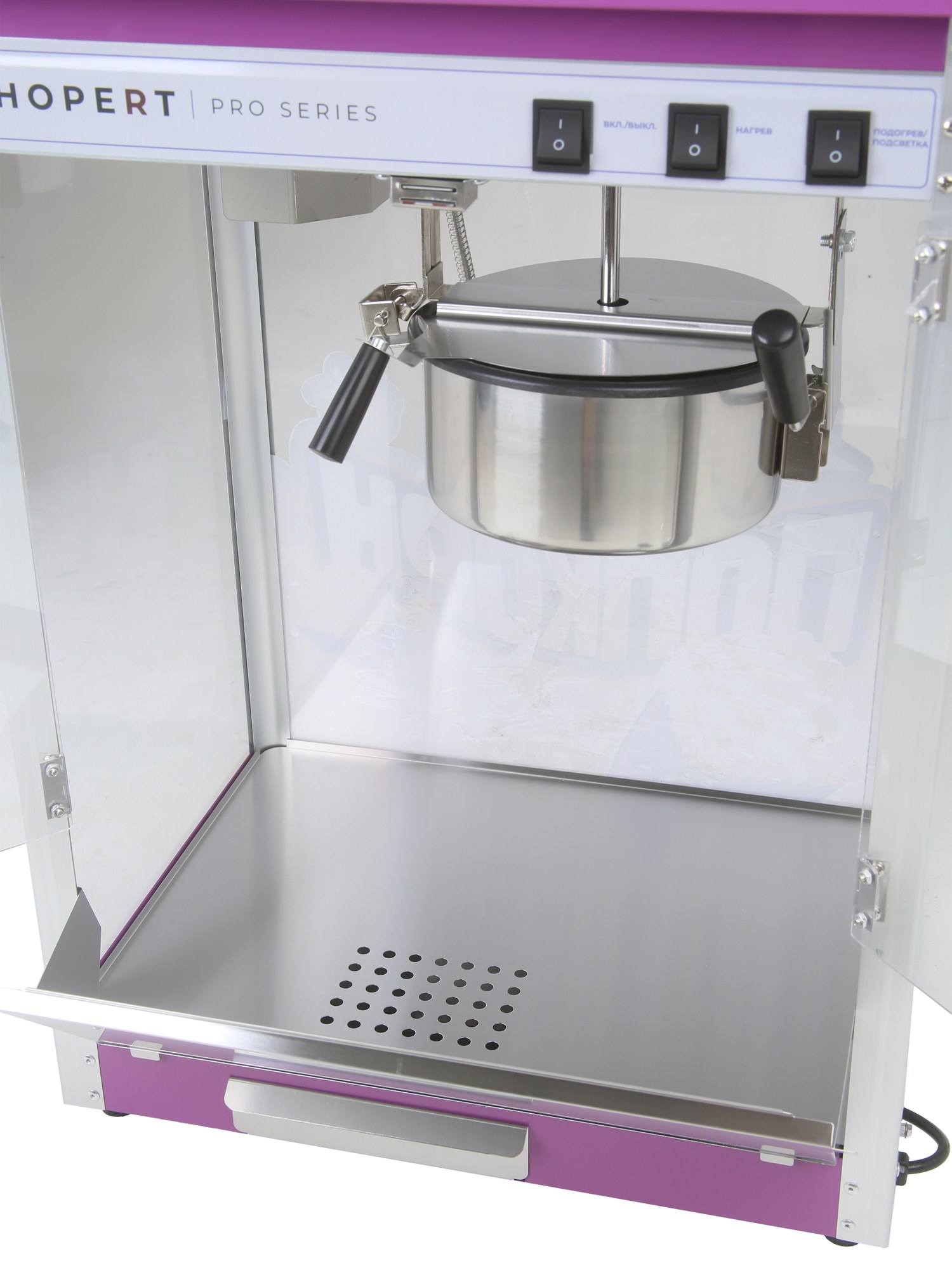 Аппарат для попкорна Hopert PRO PM-6B — купить в Оборудование для фаст-фуд Hopert