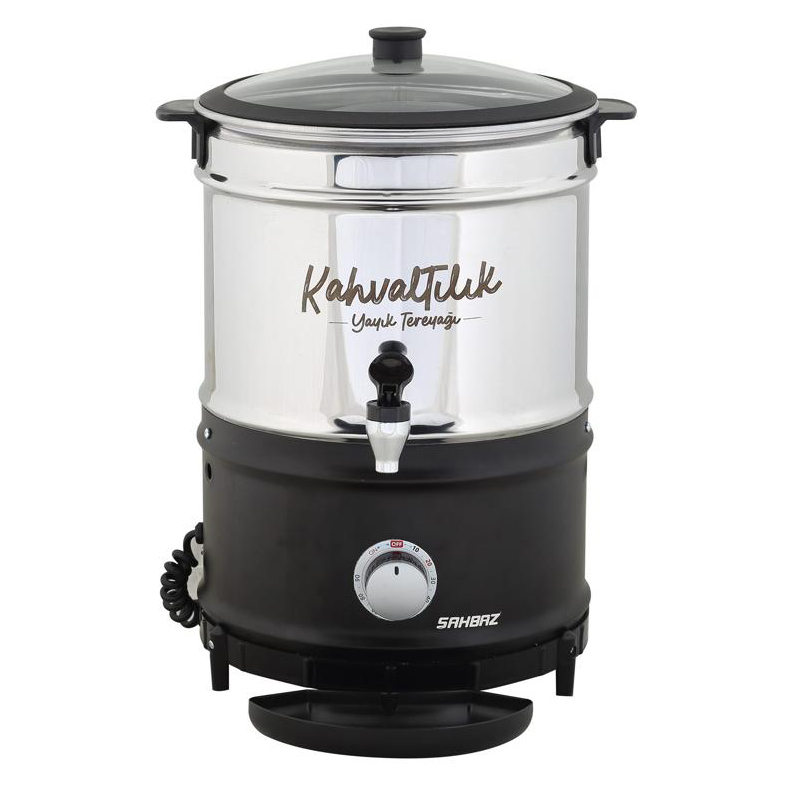 Маслобойка Hopert SHZ-1110A 10л нержавеющая сталь, стеклянная крышка, чёрный корпус — купить в Маслобойки Hopert