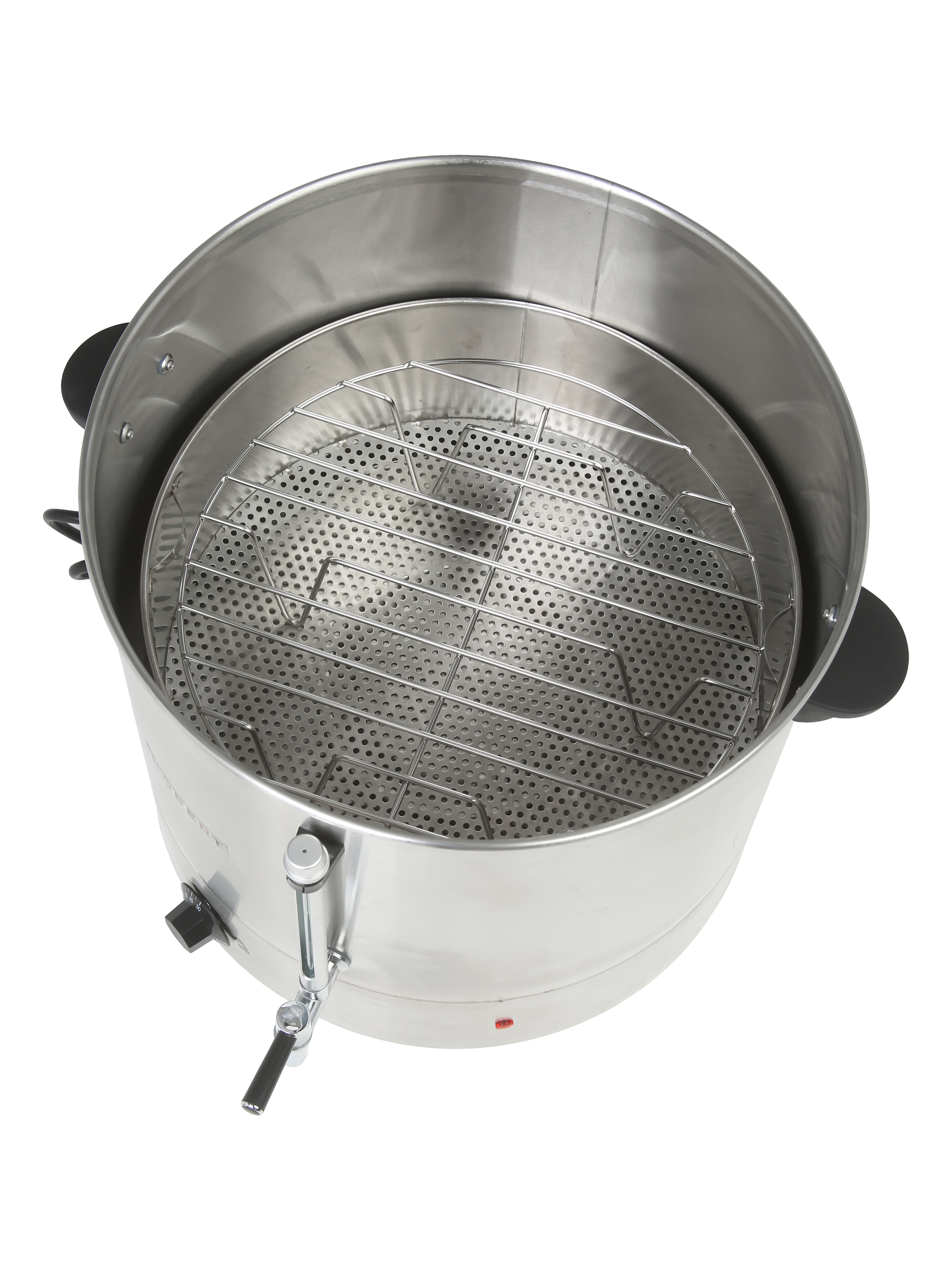 Аппарат для кукурузы Hopert PRO AG-48 (с внутренней сетчатой корзиной) с нержавеющим краном — купить в Оборудование для фаст-фуд Hopert
