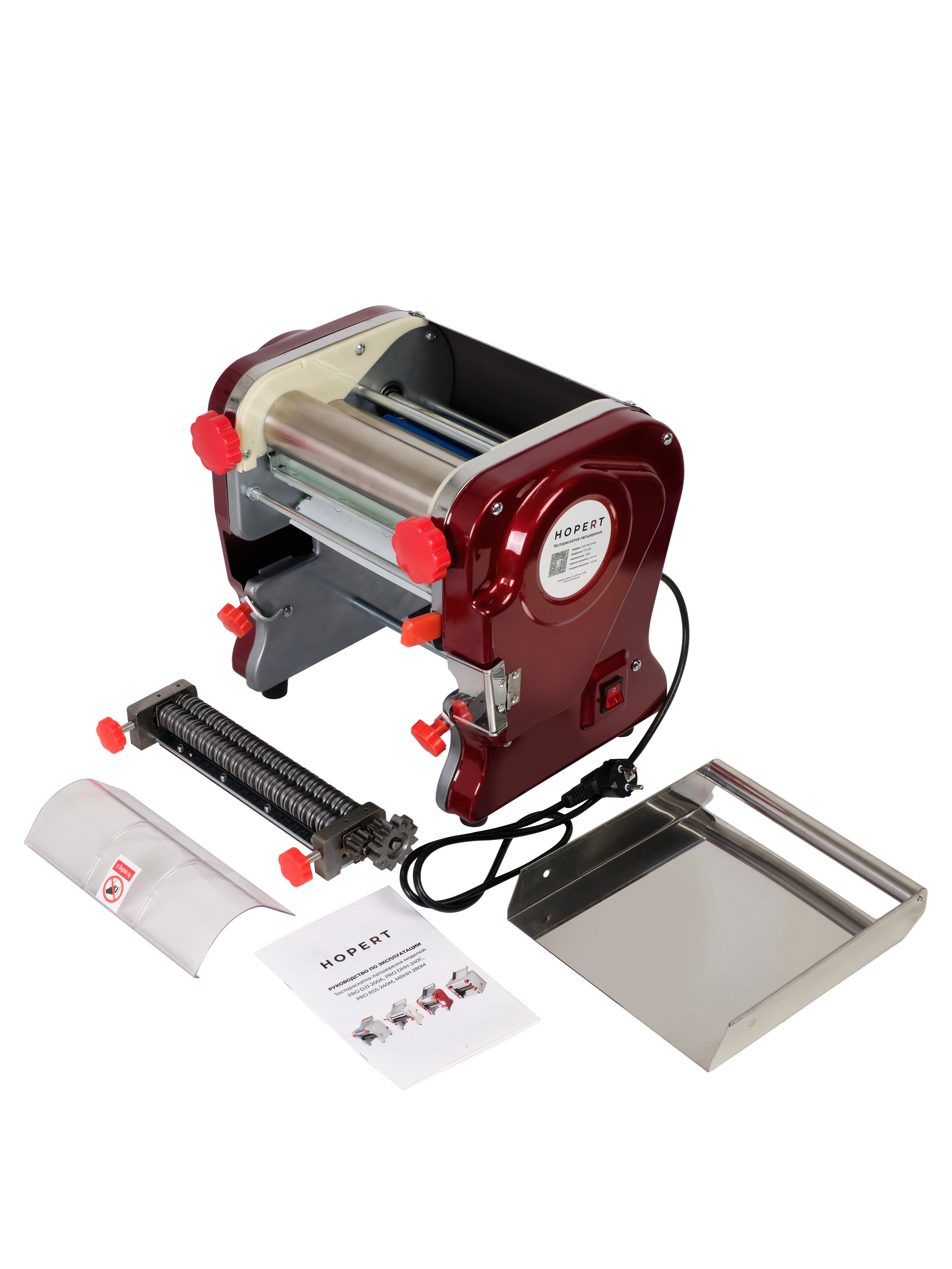 Тестораскатка-лапшерезка Hopert PRO RSS-240M — купить в Тестораскатки-лапшерезки Hopert