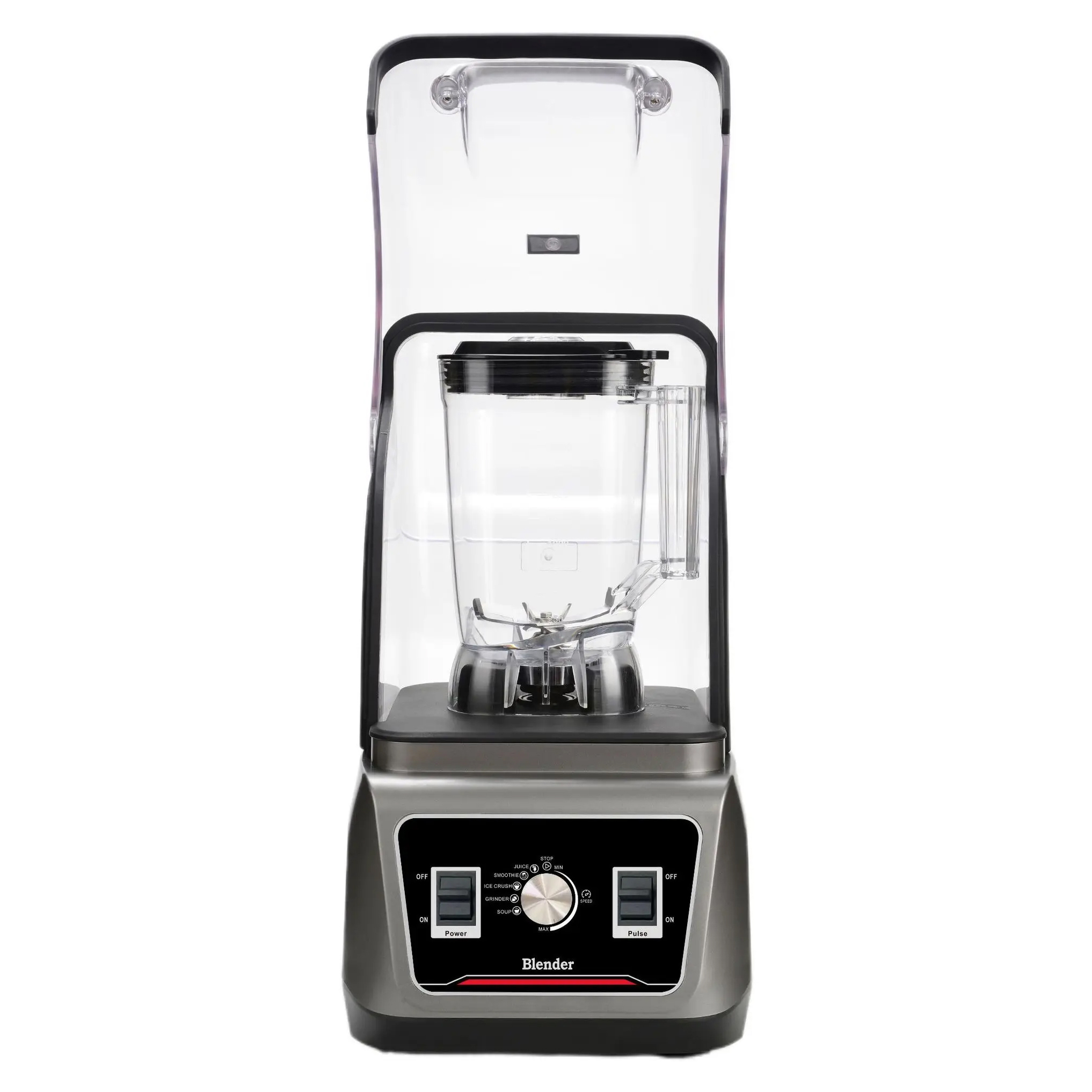 Блендер с шумоизоляцией Hopert PRO SF-820M механическая панель — купить в Барное оборудование Hopert