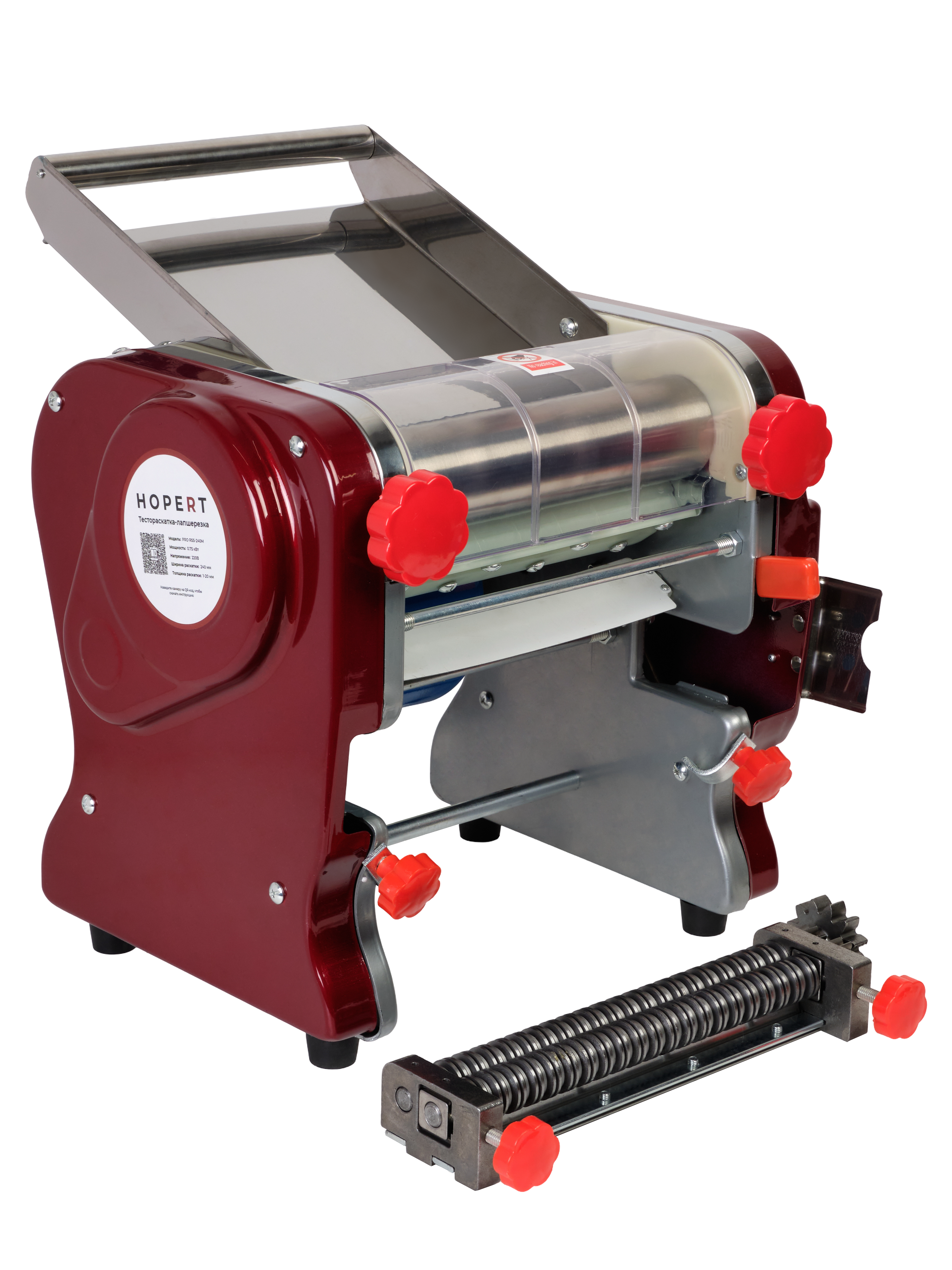 Тестораскатка-лапшерезка Hopert PRO RSS-240M — купить в Тестораскатки-лапшерезки Hopert