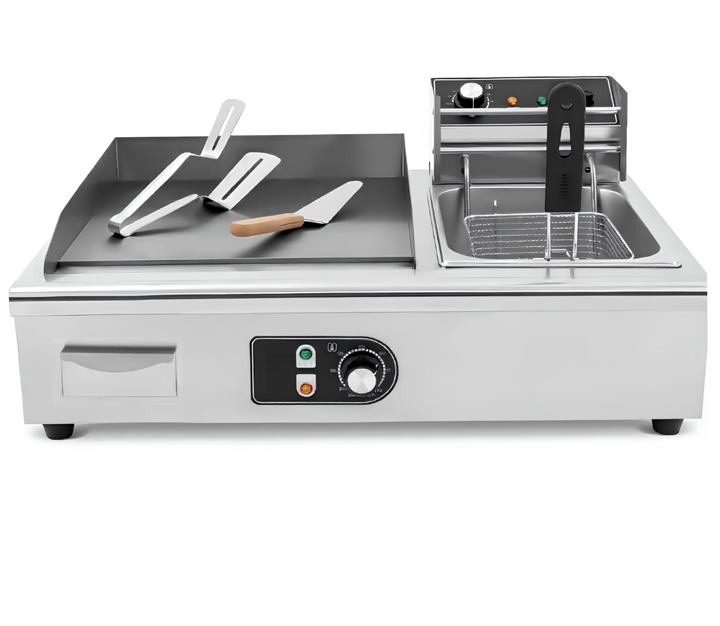 Жарочная поверхность с фритюрницей Hopert PRO-EG-810-1 — купить в Тепловое оборудование Hopert