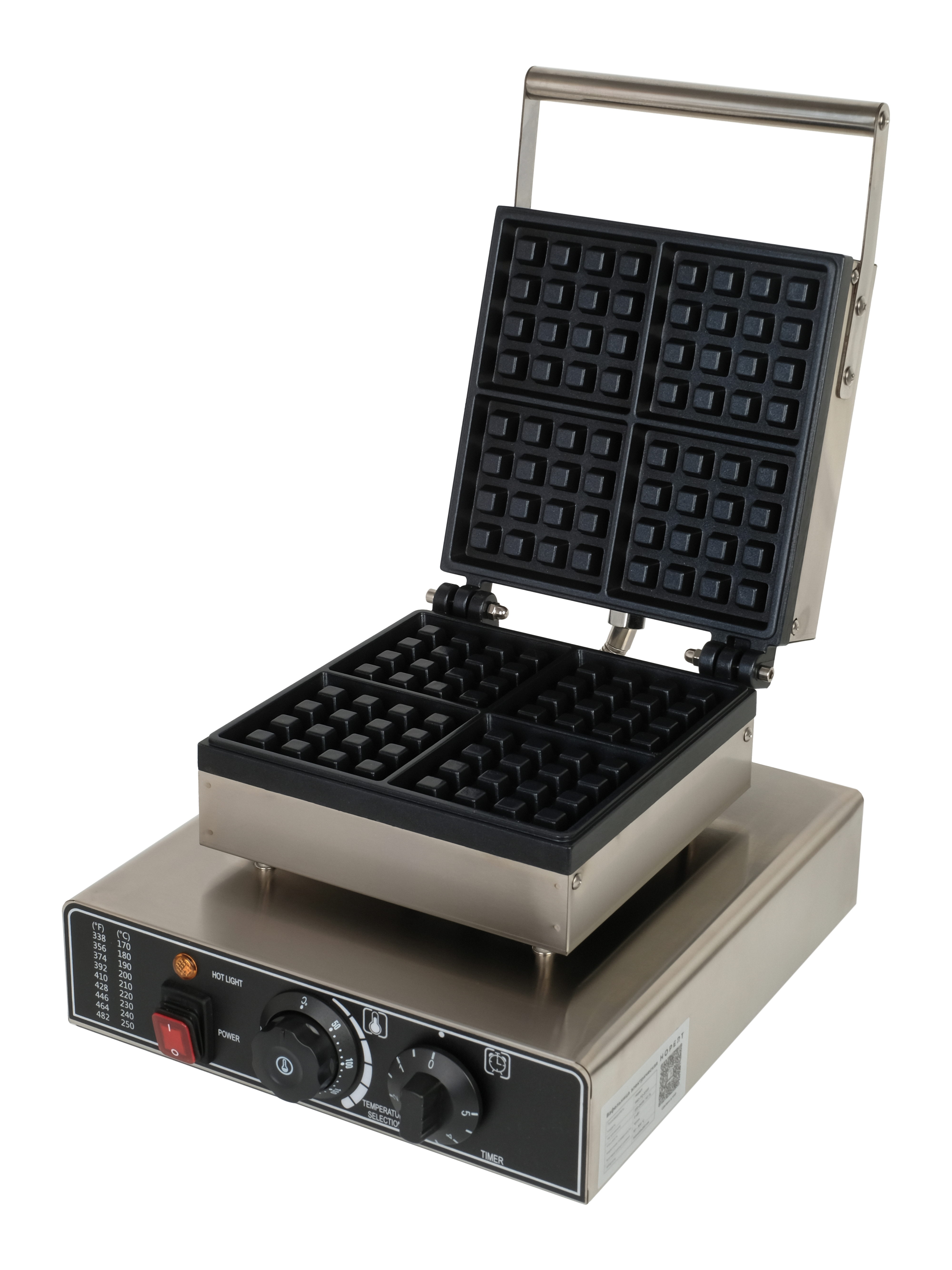 Вафельница для бельгийских вафель Hopert PRO-FQ-2210F — купить в Тепловое оборудование Hopert