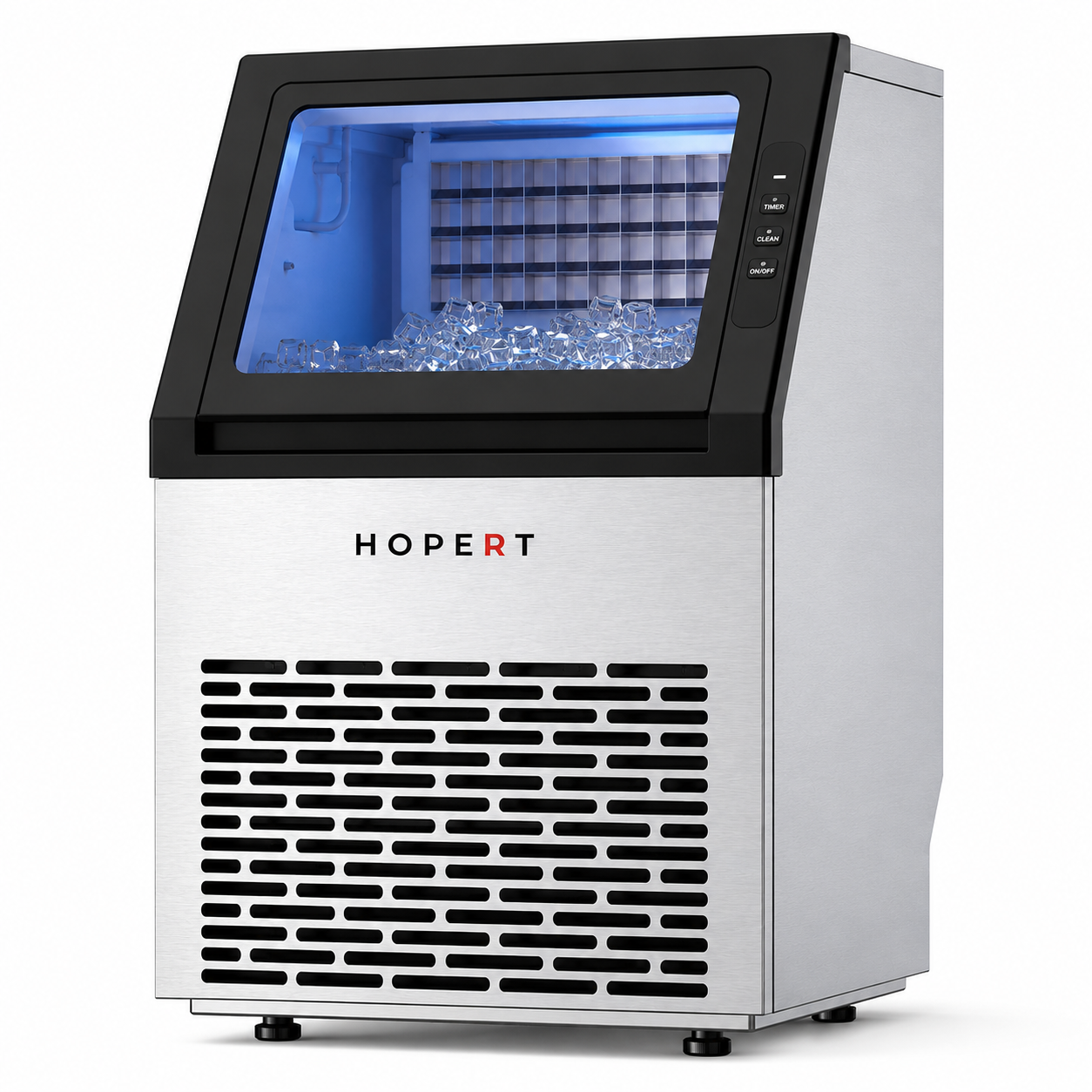 Ледогенератор Hopert ICE-HZB 36B, бутыль/водопровод, 36 кг/ч — купить в Барное оборудование Hopert