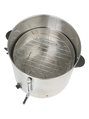 Аппарат для кукурузы Hopert PRO AG-48 (с внутренней сетчатой корзиной) с нержавеющим краном