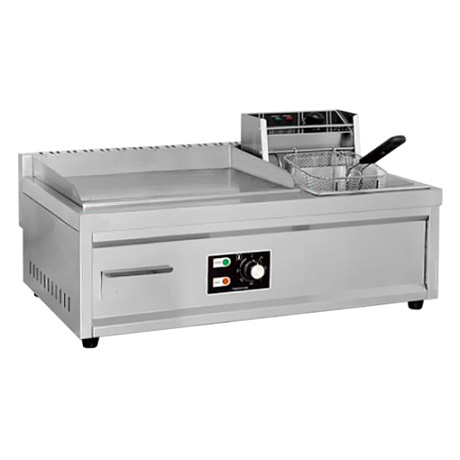 Жарочная поверхность с фритюрницей Hopert PRO-EG-810-1