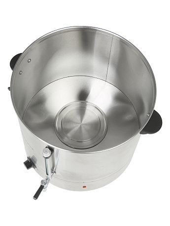 Аппарат для кукурузы Hopert PRO AG-48 (с внутренней сетчатой корзиной) с нержавеющим краном