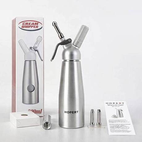 Сифон для сливок кондитерский Hopert PRO SW-500