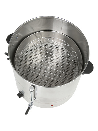Аппарат для кукурузы Hopert PRO AG-48 (с внутренней сетчатой корзиной) с нержавеющим краном