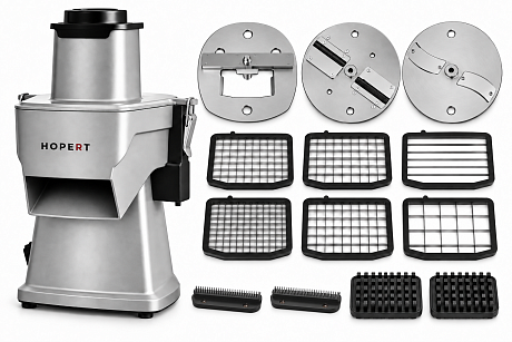 Овощерезка профессиональная Hopert PRO-VC8 MultiCut, 12 насадок
