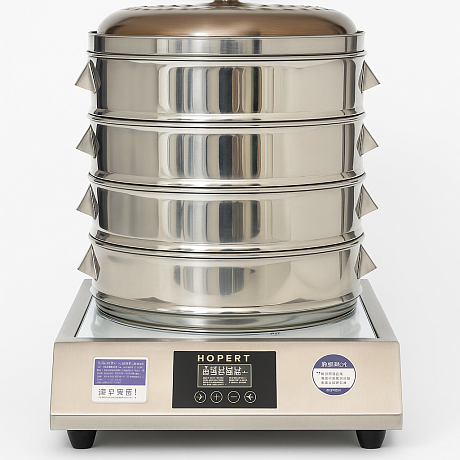 Пароварка Hopert PRO-S 31х31, 4 кВт + комплект подключения к водопроводу