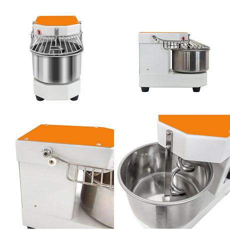 Тестомес спиральный Hopert PRO DH-8, загрузка 3 кг